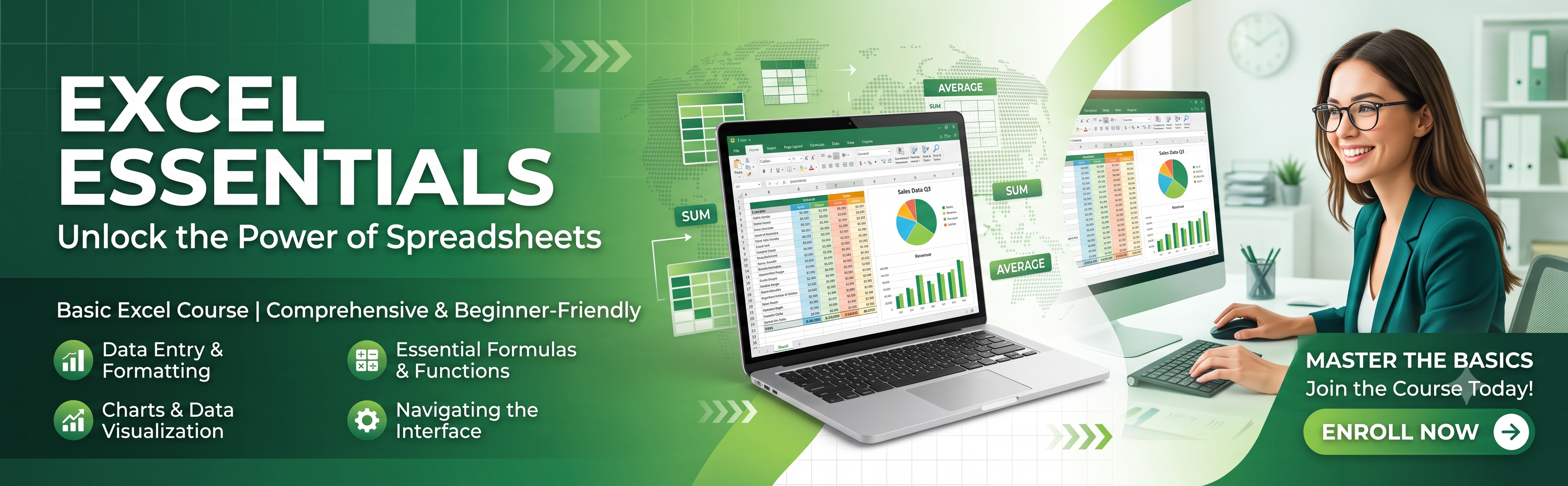 Mastering baisc excel for business user